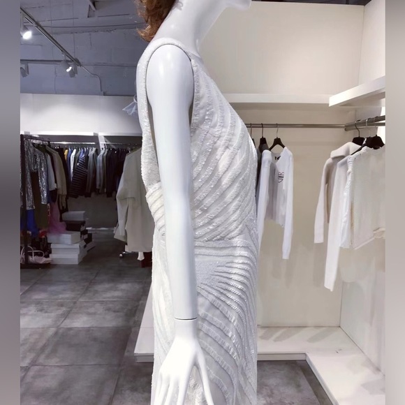 US 12 Rachel Gilbert Milla Gown NWOT - Picture 6 of 14